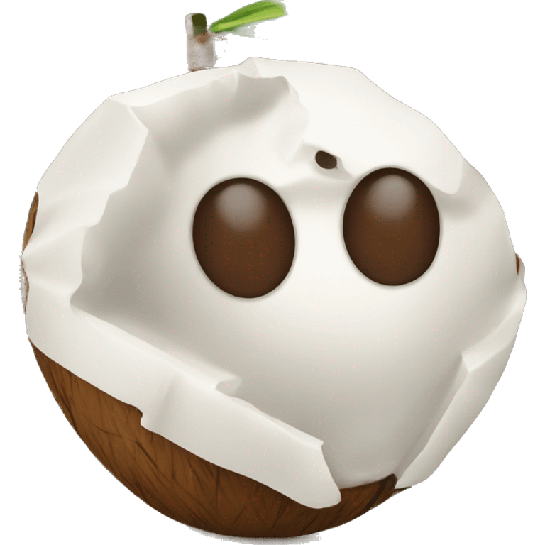 Coconut  emoji