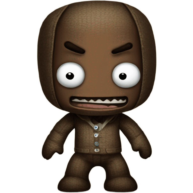 Sackboy scared  emoji