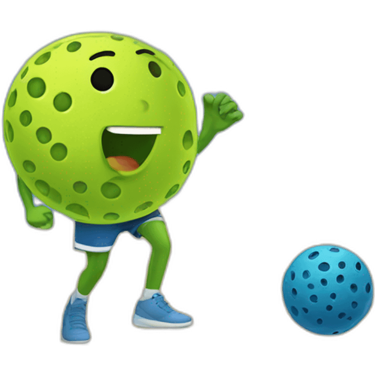 pickleball tought emoji