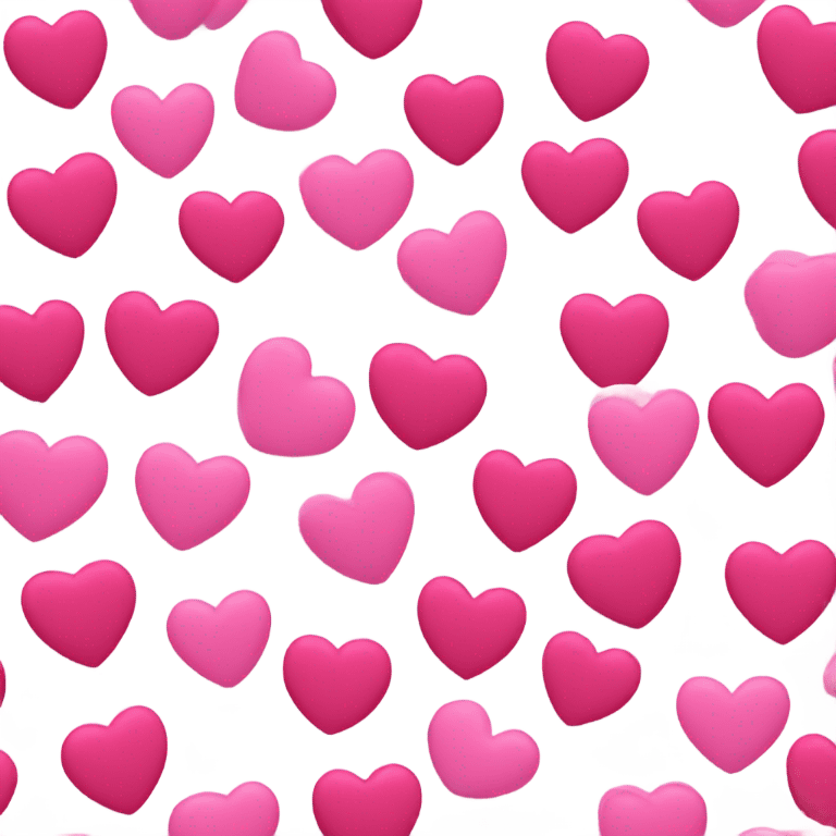 pink hearts  emoji