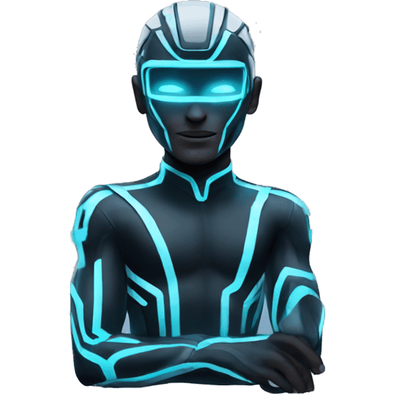 tron with boxes emoji