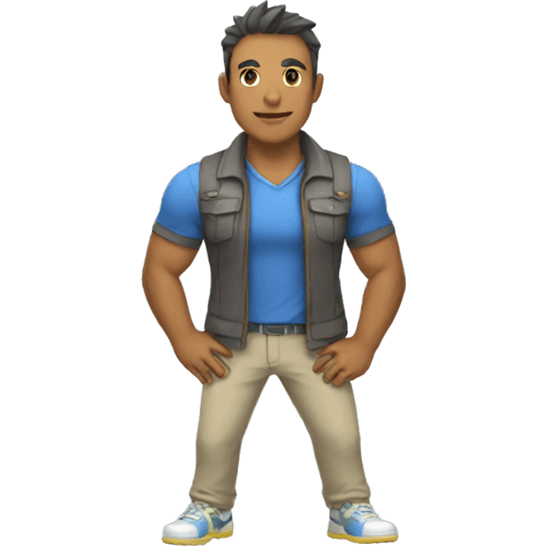 entrenador pokemon emoji