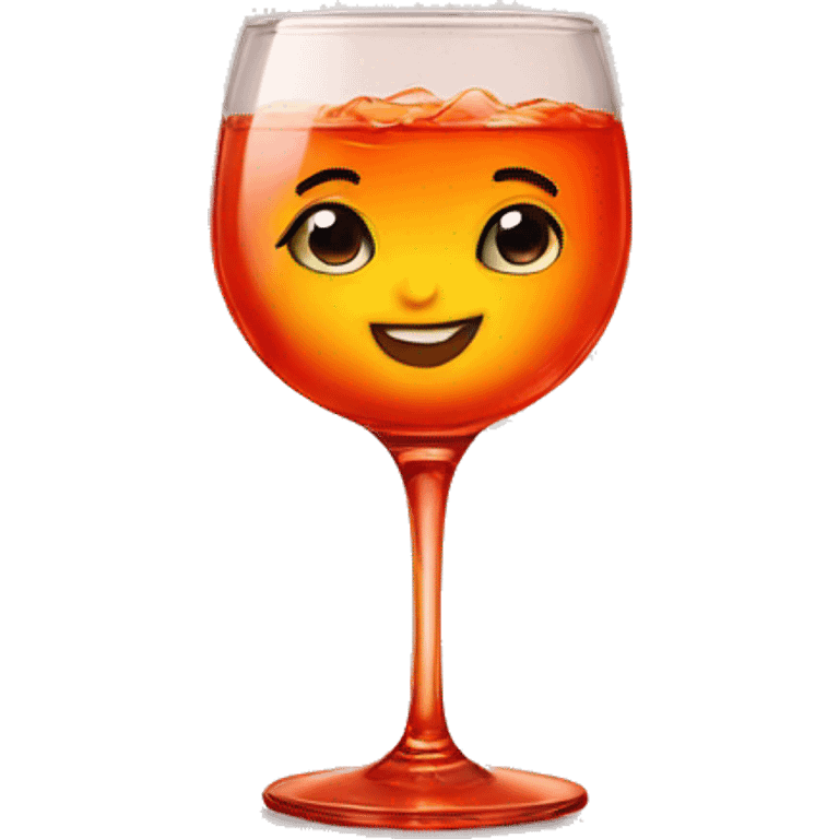 prinzessin aperol glas emoji