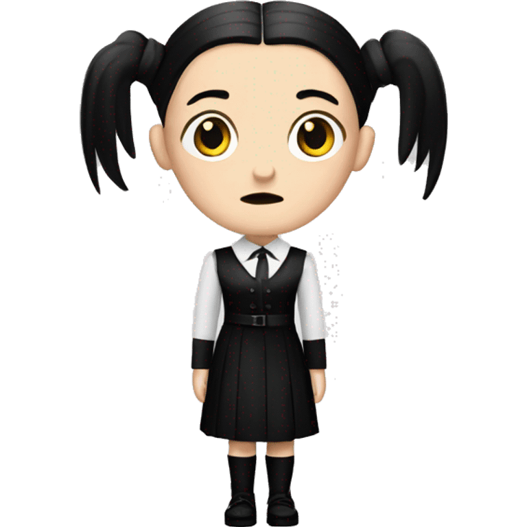 Wednesday Addams emoji