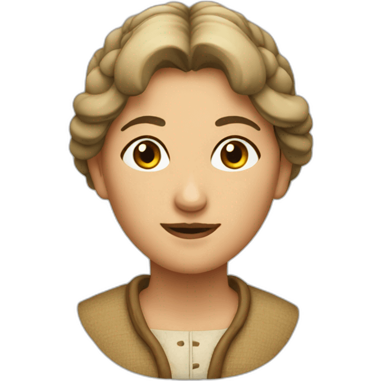 peasant lady emoji