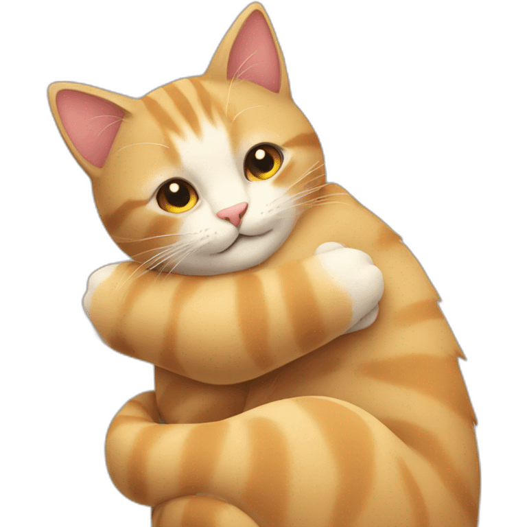 Cat-hugs emoji