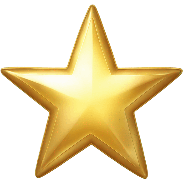 golden star badge emoji