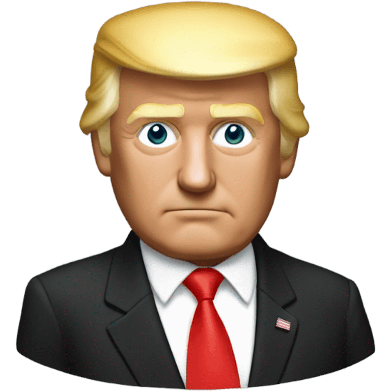 Trump avec un noir  emoji