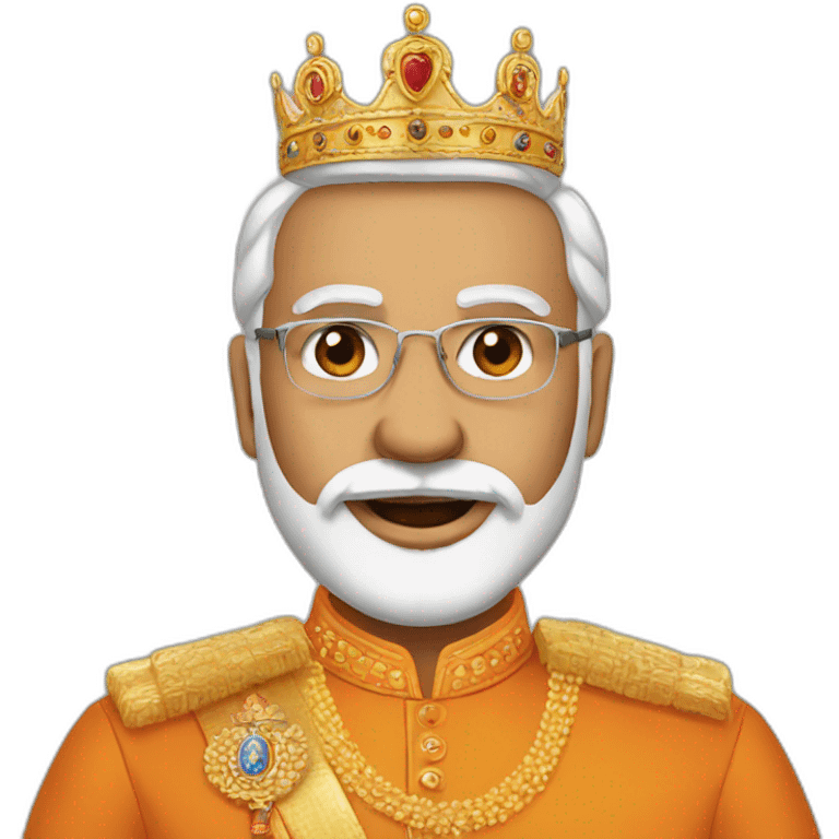 Modi Crowned emoji