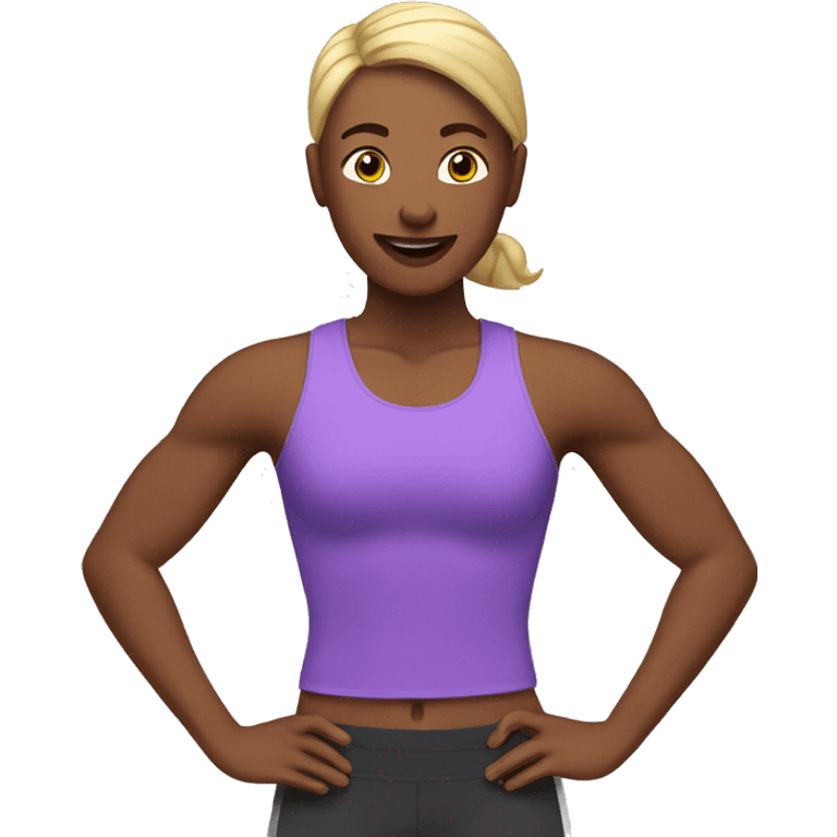 Virtual Fitness Trainer emoji