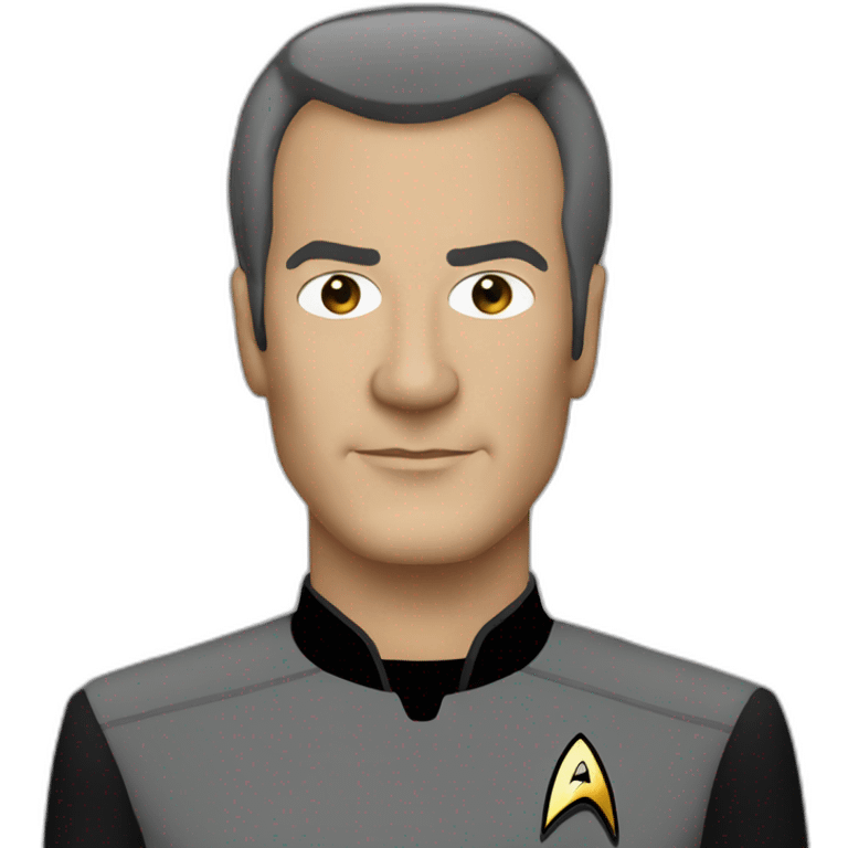 star trek officer tng emoji