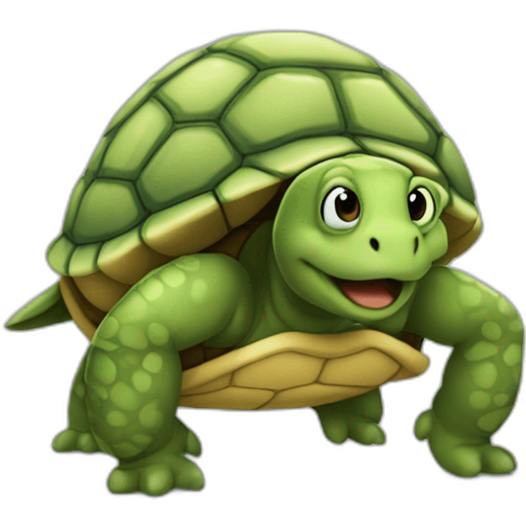 Tortue qui twerk emoji