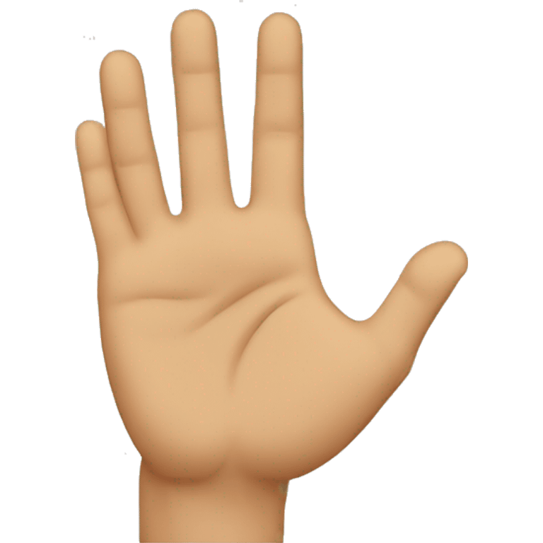 Gojo domain expansion hand sign emoji