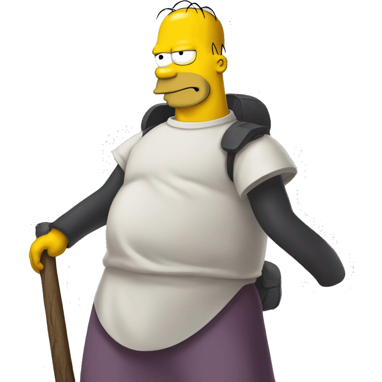 Homer Simpson uchiha emoji