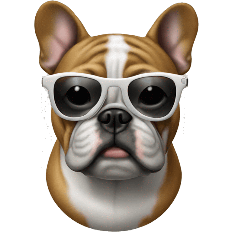 Pocket Bulldog with sunglasses  emoji