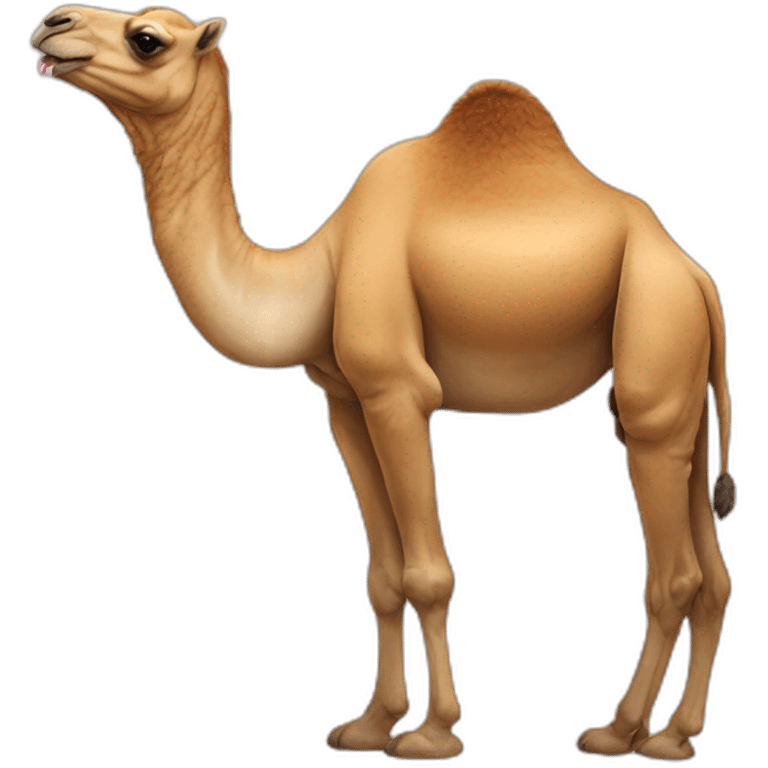 camel eating cat emoji