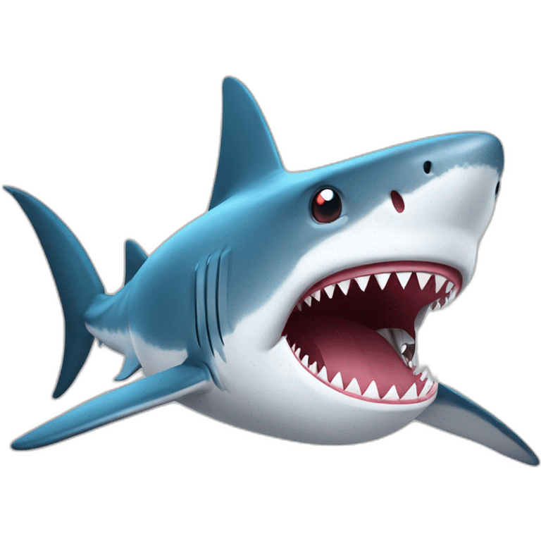 Shark in china emoji