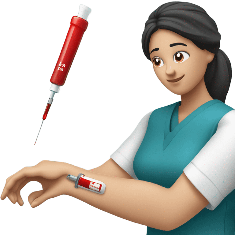 Blood draw emoji