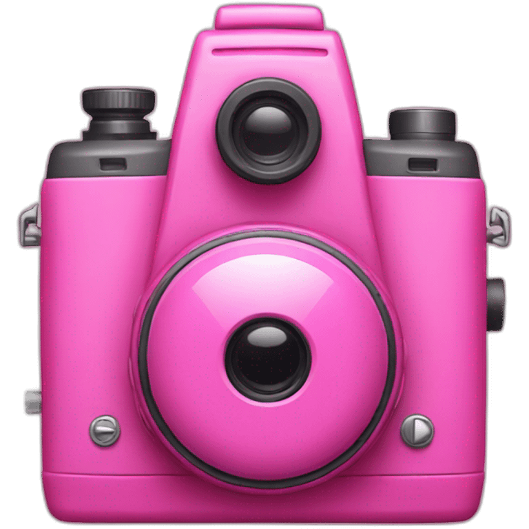 pink camera emoji