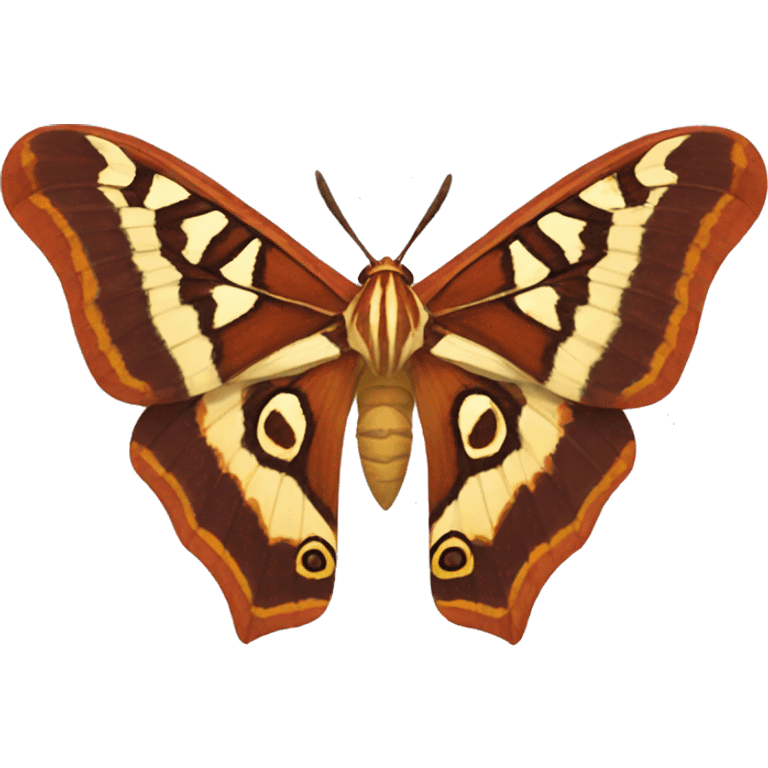 atlas moth emoji