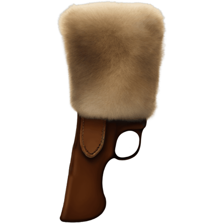 Fur holster emoji