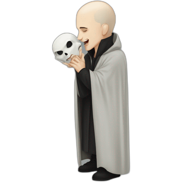 eminem kising voldemort emoji