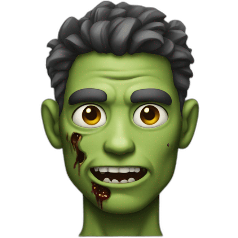 zombie hot guy emoji