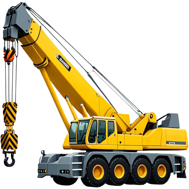 Crane - Liebherr LTM 1200-5.1 (Model Year: 2022) (Iconic colour: Yellow) emoji