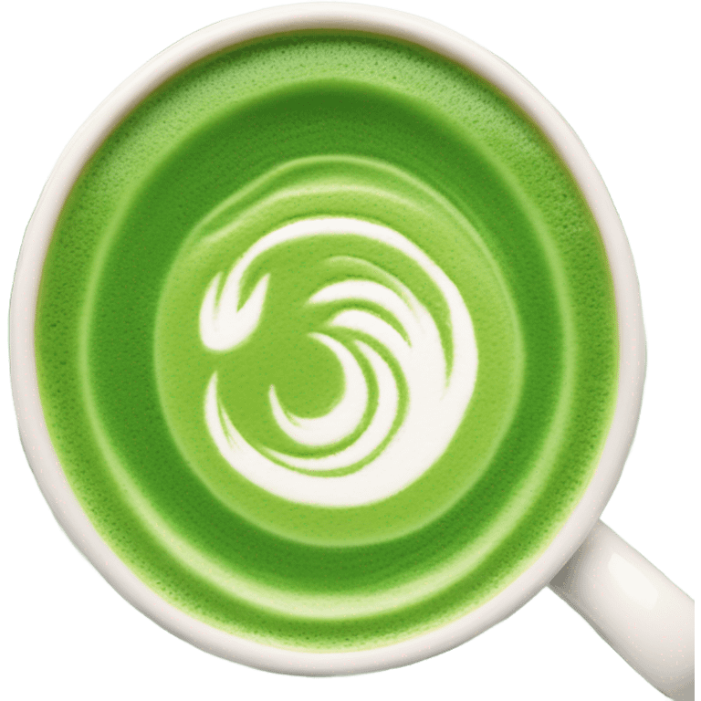 Matcha late  emoji