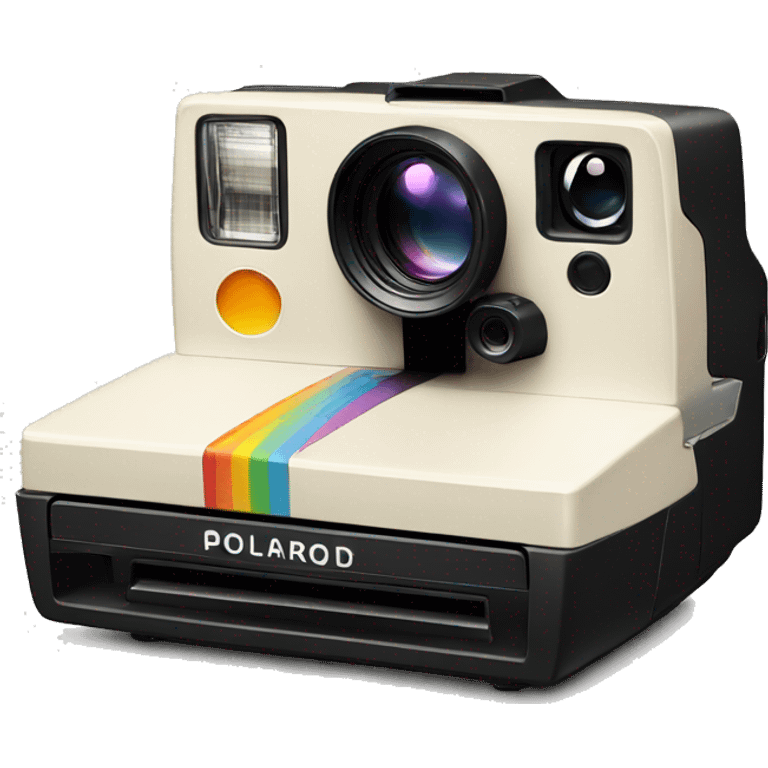 Polaroid camera  emoji