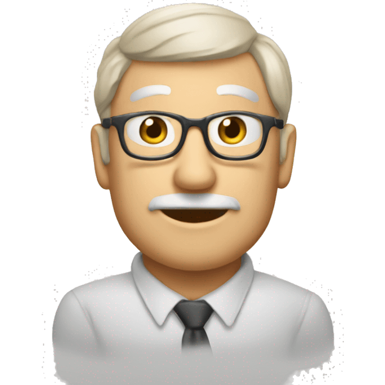 create a the psychologist marshall b rosenberg emoji