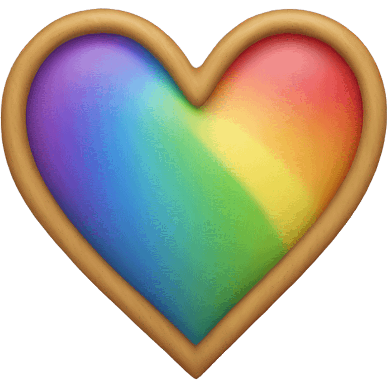 Rainbow Heart emoji