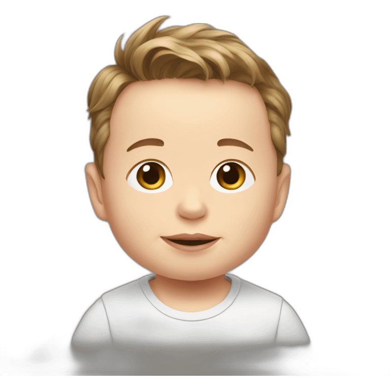 Baby Elon musk emoji