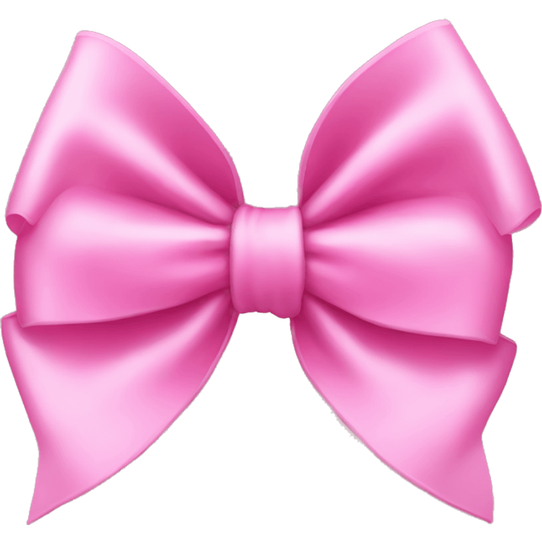 Pink bow emoji