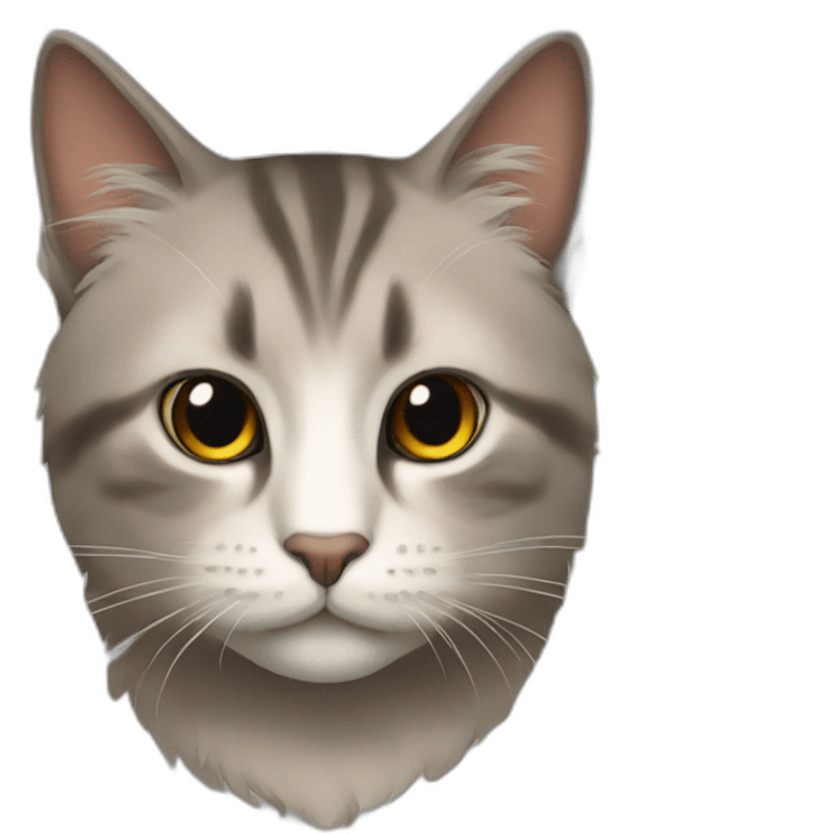 Cat in hunger games emoji