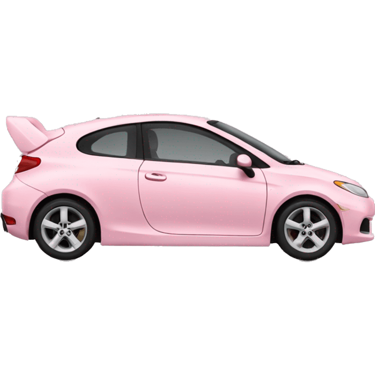 light pink car emoji