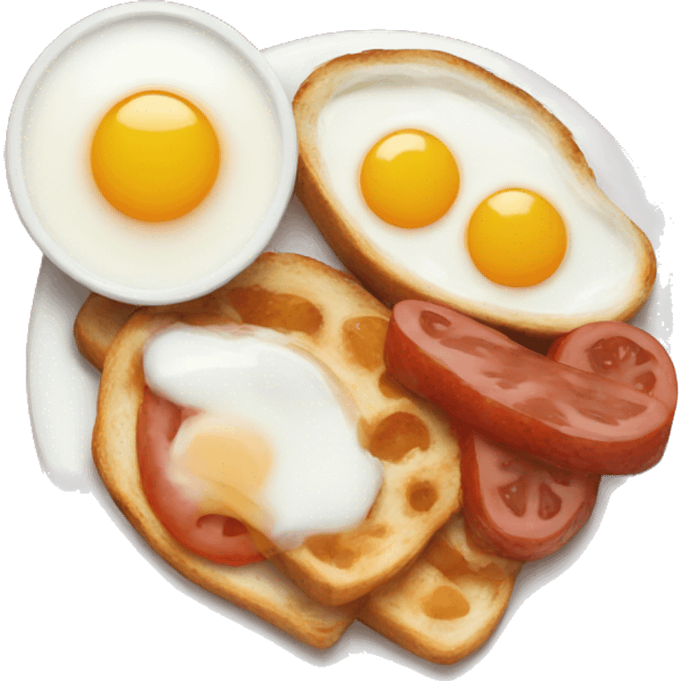 english breakfast  emoji