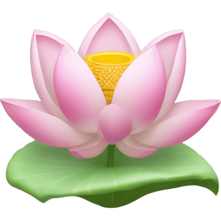 A LOTUS FLOWER WITH TEXT "CREATION" emoji