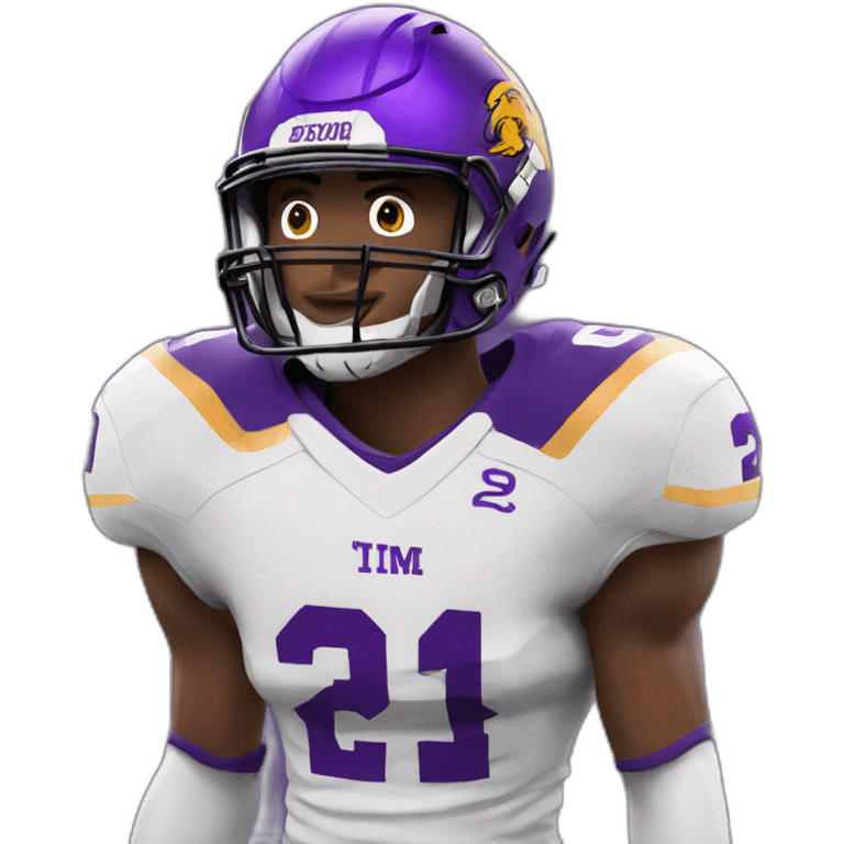 East Carolina football player emoji