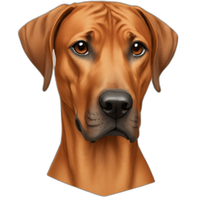 Rhodesian Ridgeback emoji