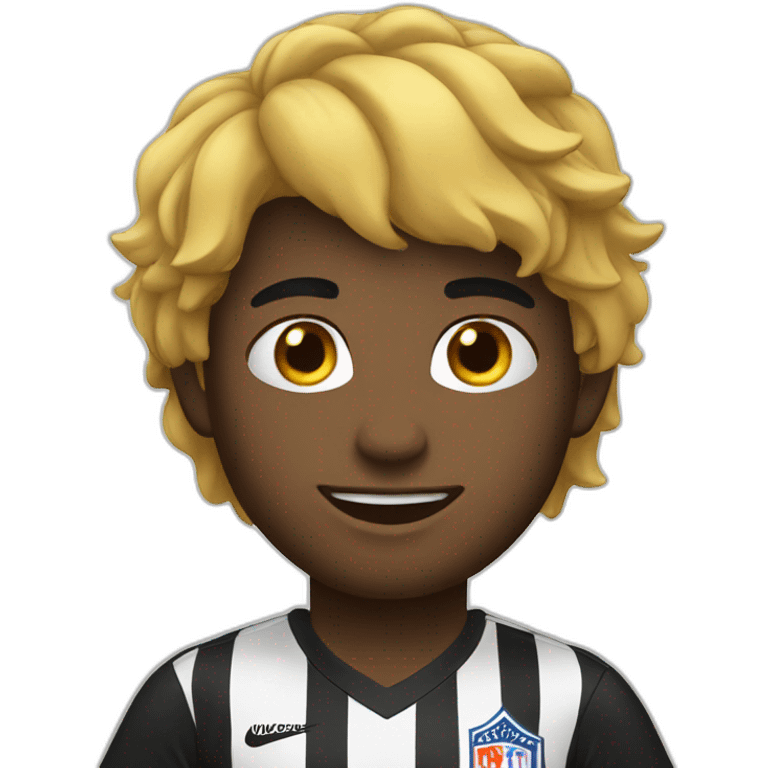 A soccer player emoji