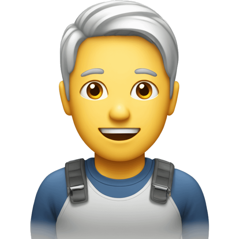 human by product after consumption of food with vitamins from group B emoji