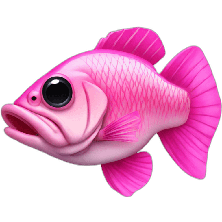 pink bass emoji