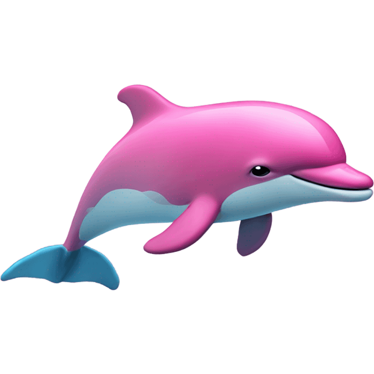 Pink dolphin  emoji