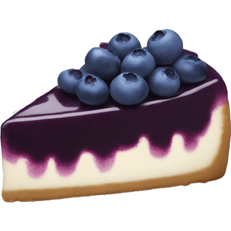 Blueberry Cheesecake  emoji