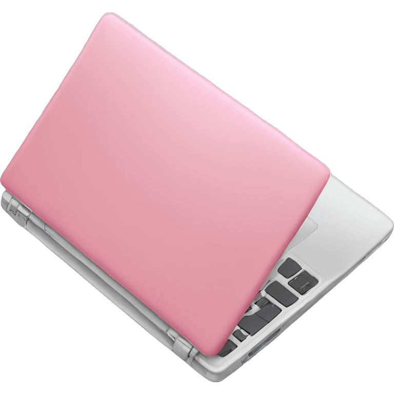 Pink laptop ￼ emoji