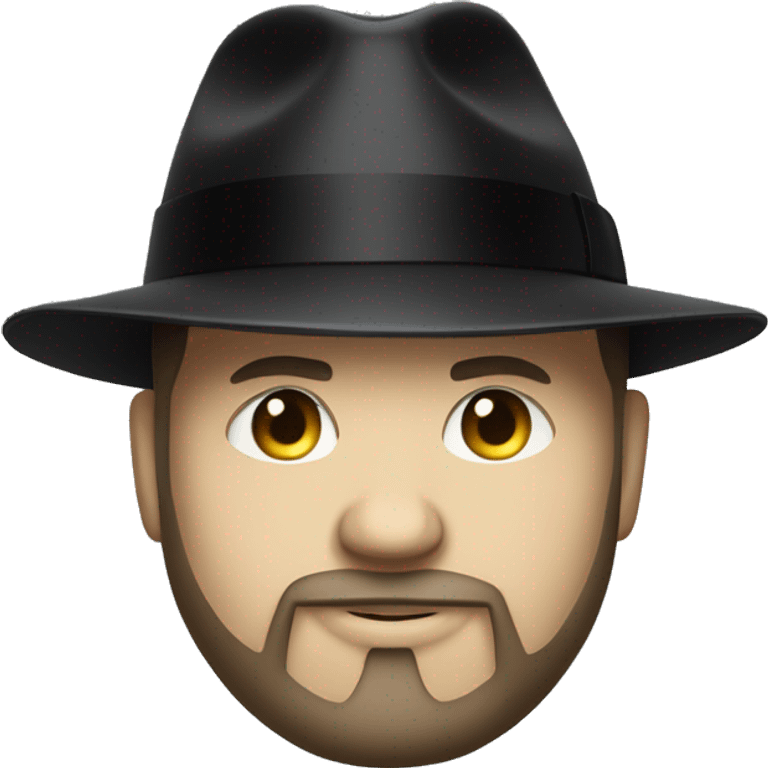 Markus Persson with Black Fedora emoji