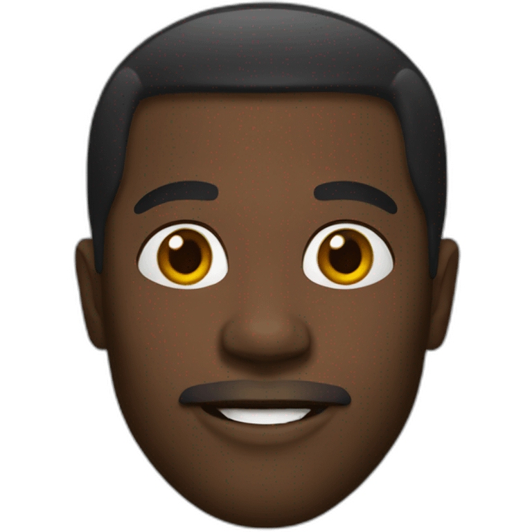 Black man emoji