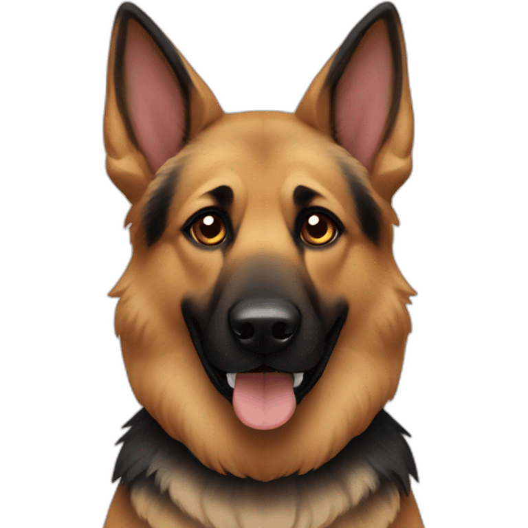 Halloween German Shepard emoji