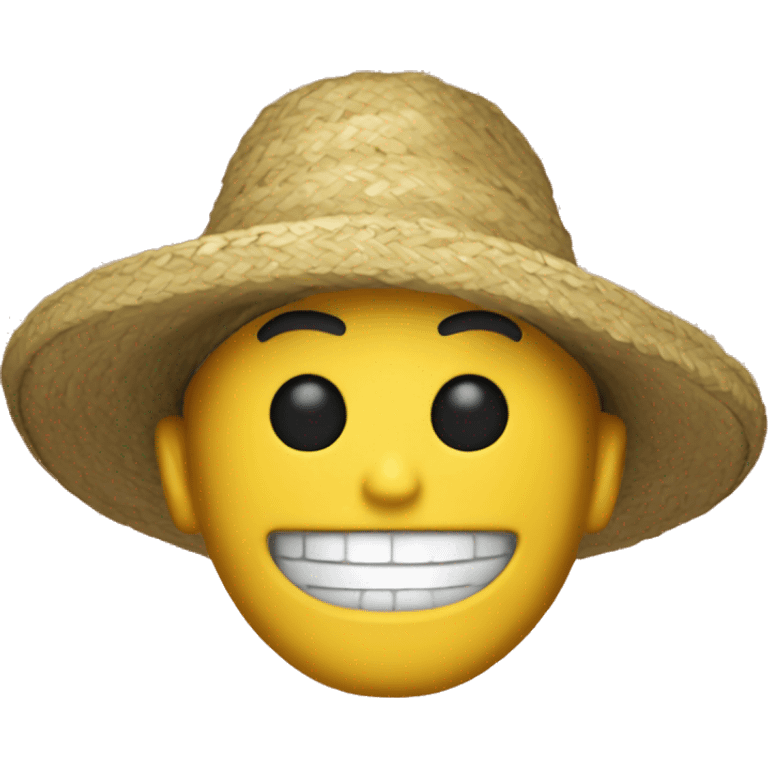 Strawhat emoji